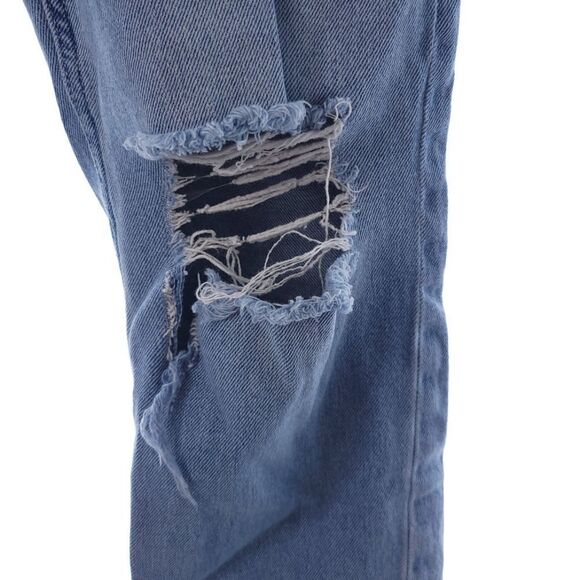 Hollister Sz 1R Ultra High Rise Mom Jean Vintage Stretch Patch Distressed Jeans - Picture 9 of 14